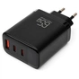 Зарядний пристрій Vinga 2xUSB-C + USB-A Display 65W (VCR65ACCDB) - зменшене зображення 7