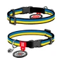 Нашийник для тварин WAUDOG Colors of freedom з QR паспортом XS 20-30 см (5210-4020) - уменьшенное изображение 5