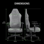 Крісло ігрове Razer Iskur V2 X Gray (RZ38-05310200-R3G1) - зменшене зображення 9