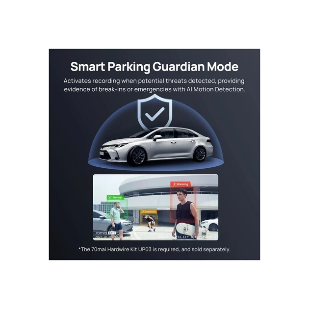 Відеореєстратор Xiaomi 70mai Dash Cam 4K A810S-2 Set (1182548) - зображення 11