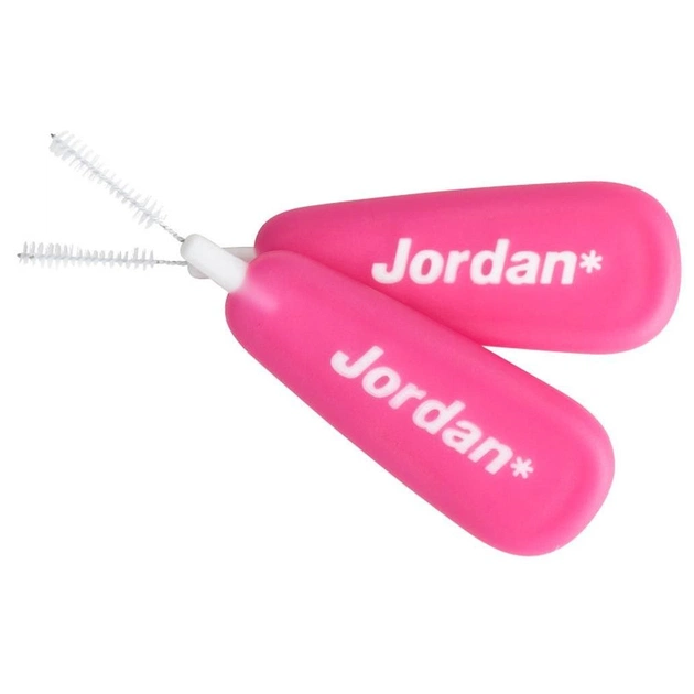 Щітки для міжзубних проміжків Jordan Brush Between XS 0.4/2.5 мм 10 шт. (7046110065945) - изображение 1