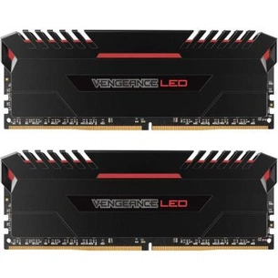Модуль пам'яті для комп'ютера DDR4 16GB (2x8GB) 3000 MHz Vengeance LED Red Corsair (CMU16GX4M2C3000C15R) зображення 1
