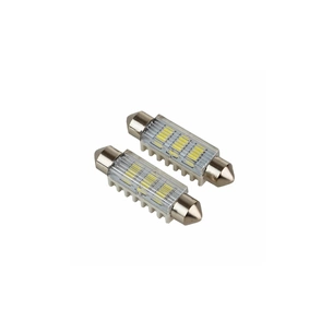 Автолампа PULSO LED SV8.5/T11x41mm/6 SMD-5730/9-18v/100Lm (LP-64041) зображення 1