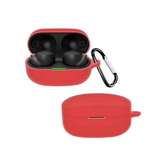Чехол для наушников BeCover Silicon для Sony WF-1000XM4 Red (707193) - изображение 1