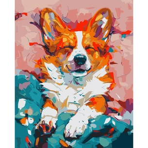 Картина по номерам Santi Улюблений коргі 40х50 см (955747) зображення 1