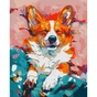 Картина по номерам Santi Улюблений коргі 40х50 см (955747) - зменшене зображення 1