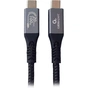 Дата кабель USB-C to USB-C 0.5m USB3.2 Gen2*2 20Gbps/100W(20V5A)/4K60Hz Cablexpert (CCBP-USB3-CMCM100-0.5M) - зменшене зображення 1