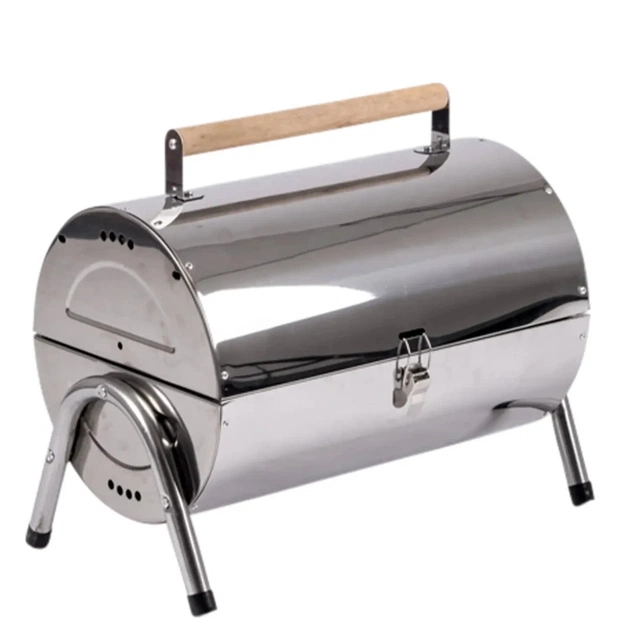 Гриль-барбекю Bo-Camp Barrel Silver (8108381) - изображение 1