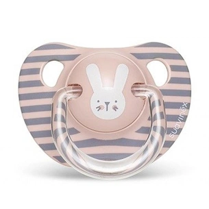 Пустушка Suavinex Hygge анатоміч. Затишні історії 6-18 міс. рожевий зайчик (306570) зображення 1