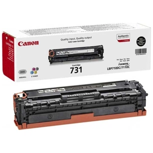Картридж Canon 731 Black, для LBP7100/7110 (6272B002) зображення 1