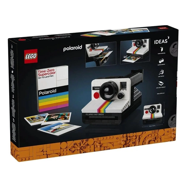 Конструктор LEGO Ideas Фотоапарат Polaroid OneStep SX-70 516 деталей (21345-) - зображення 12