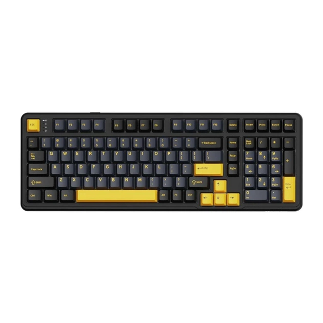 Клавіатура Attack Shark X98 RGB Wireless/Bluetooth/USB UA Star Black (X98SB_AS) - зображення 1