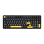 Клавіатура Attack Shark X98 RGB Wireless/Bluetooth/USB UA Star Black (X98SB_AS) - зменшене зображення 1