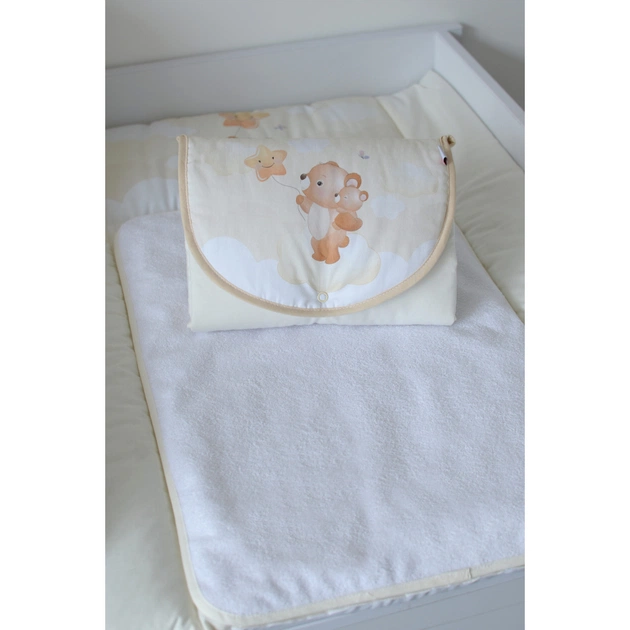 Пеленальний матрацик Верес дорожній Bear 57х60 см (427.10) - picture 1