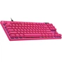 Клавiатура Logitech G PRO X TKL Rapid Magenta (920-013253) - зменшене зображення 2