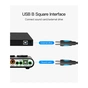Кабель для принтера USB 2.0 AM/BM 1.0m black Vention (VAS-A16-B100) - уменьшенное изображение 4