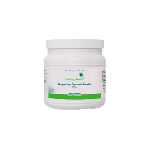 Мінерали Seeking Health Магній гліцинат у порошку, 200 мг, Magnesium Glycinate Powder, 187,5 гр (SKH-52999) зображення 1