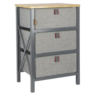 Набір кемпінгових меблів Bo-Camp Комод розкладний Hamlets Grey/Brown (1609312) зображення 1