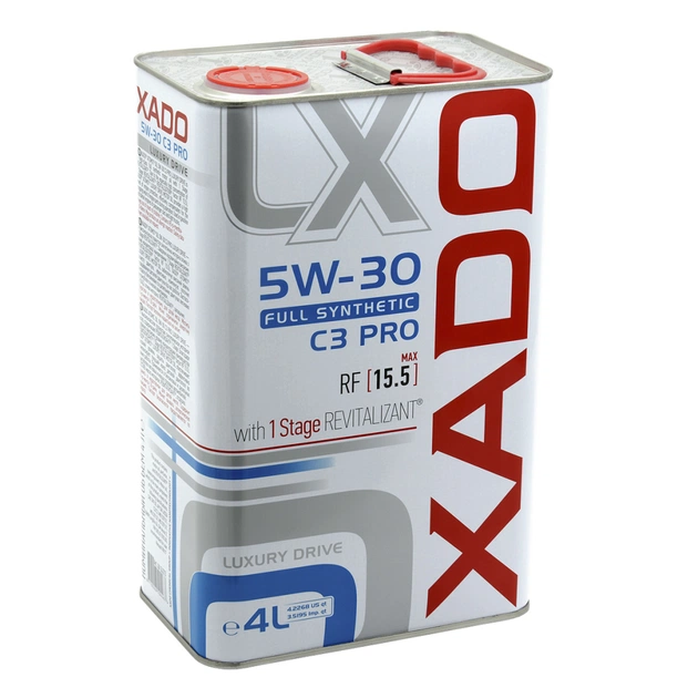 Моторна олива Xado 5W-30 C3 PRO Luxury Drive 4 л (XA 24273_1) - изображение 1