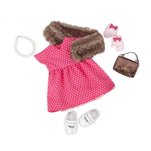 Аксесуар до ляльки Our Generation Набор одежды Ретро Шик (BD60009Z) picture 1