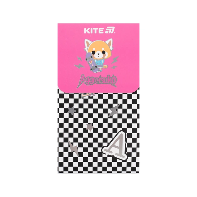 Блокнот Kite на магните Aggretsuko 60 листов, клетка (AR24-092) - изображение 1