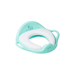 Накладка на унітаз Tega Baby Rabbits м'яка Бірюзова (Tega KR-020 turquoise) зображення 1