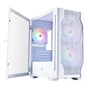 Корпус 1stPlayer D4-M-WH-2F1P-W-1F1-W White - зменшене зображення 8