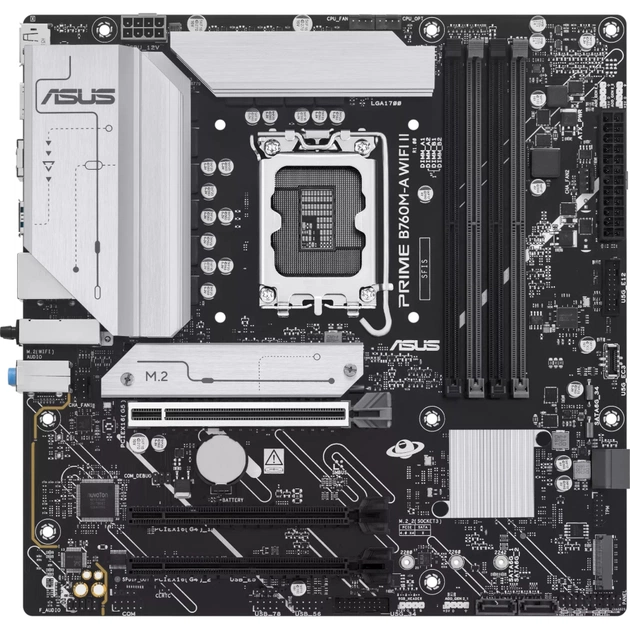 Материнская плата ASUS PRIME B760M-A WIFI II - изображение 1
