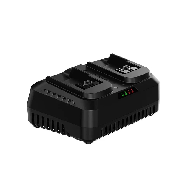 Зарядний пристрій для акумуляторів інструменту Deli на 2 акумулятори 20В, 4A (EDE-CD20D4) - picture 3