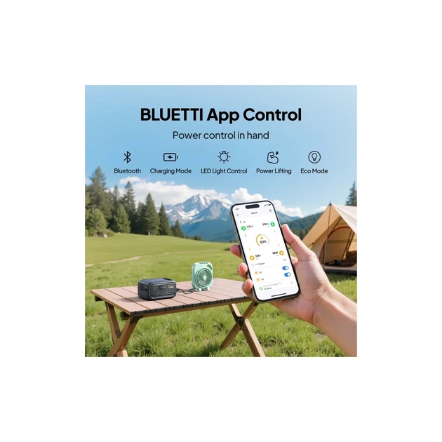 Зарядна станція BLUETTI Elite 10, 200W, 128Wh (EL10) - зображення 8