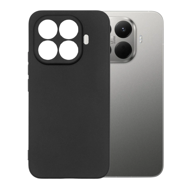 Чохол до мобільного телефона BeCover silicone Xiaomi 15T Pro Black (714861) - зображення 1