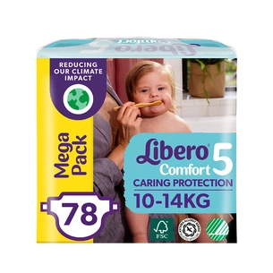 Підгузки Libero Comfort 5 10-14 кг 78 шт (7322541083346) зображення 1