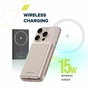 Батарея універсальна Canyon 5000mAh OnPower 505 slim Magsafe PD/20W Beige (CNS-CPB505BE) - зменшене зображення 7