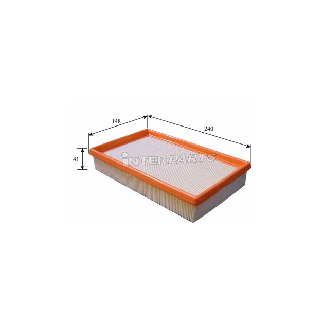 Повітряний фільтр для автомобіля Interparts IPA-638 - зображення 1
