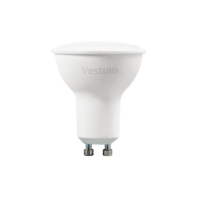 Лампочка Vestum LED MR16 8W 4100K 220V GU10 (1-VS-1508) - изображение 1