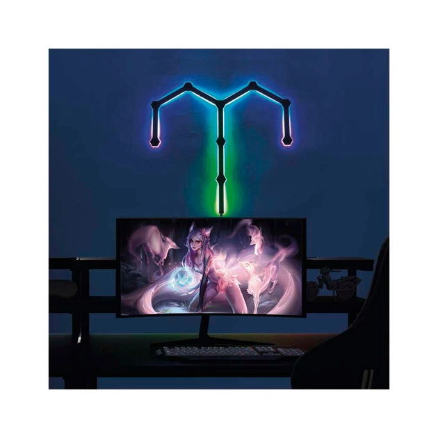 Світильник EMOS ZIW269R LINES 9шт. 34 Вт, RGBIC, WIFI black (ZIW269R) - picture 12