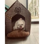 Домик для животных Chloe's Home Positano M коричневый (CLH4593) - уменьшенное изображение 2