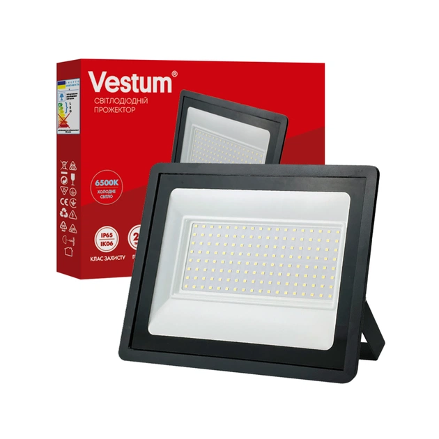 Прожектор Vestum LED 100W 6500K 180-260V IP65 (1-VS-3017) - зображення 1