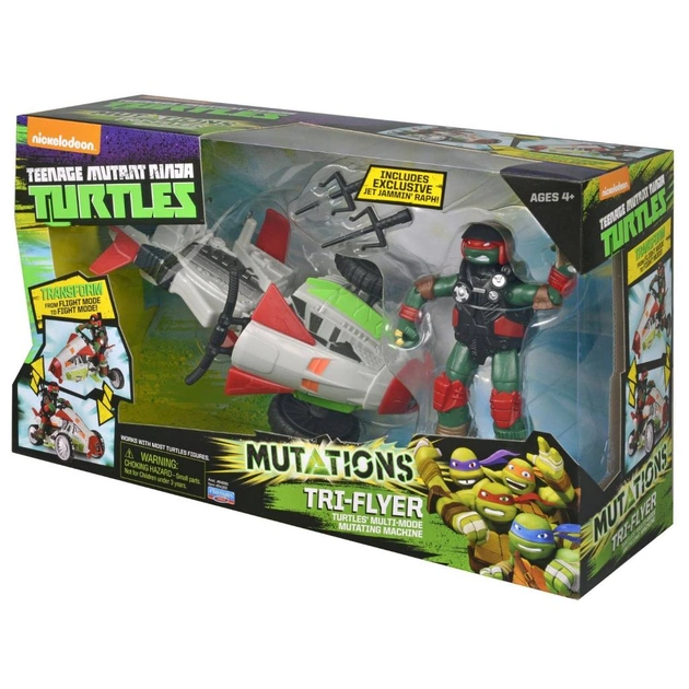 Бойовий транспорт TMNT Черепашки-Ниндзя Квадроцикл и экслюзивная фигурка Рафа (94263) - picture 4
