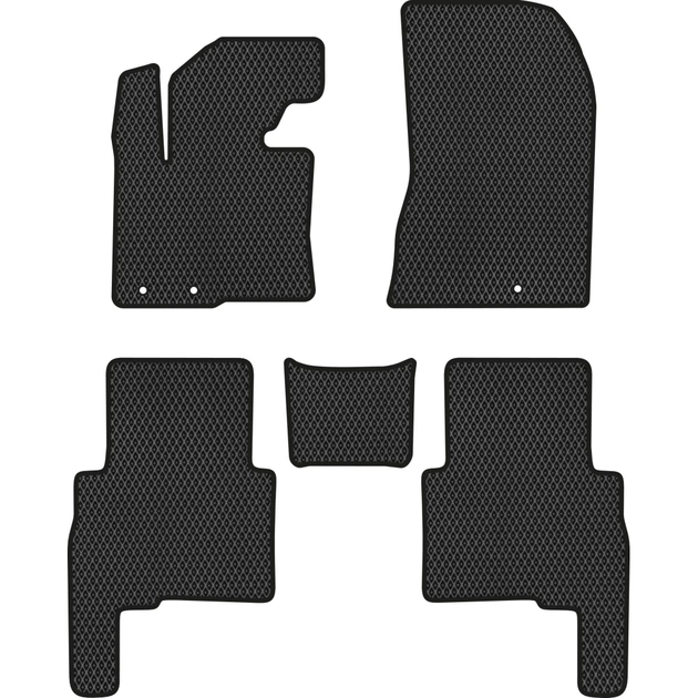 Коврик в салон EVAtech Kia Sorento (XM) (Floor Gas Pedal) 7 seats 2009-20 (KI12272C5KH3RBB) - изображение 1