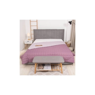 Покривало Viluta стьобане двустороннє Дует Пудрова троянда 210х240 (duet_pudtroyanda_210x240) зображення 1