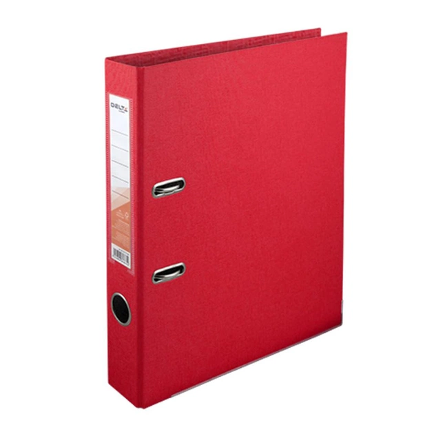 Папка - регистратор Delta by Axent double-sided PP 5 cм, assembled, red (D1711-06C) - изображение 1