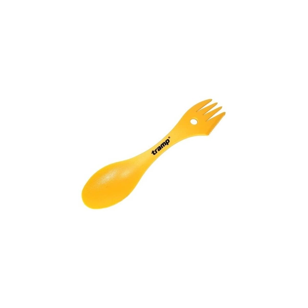 Ложка-виделка туристична Tramp пластик Yellow (UTRC-069-yellow) - зображення 1