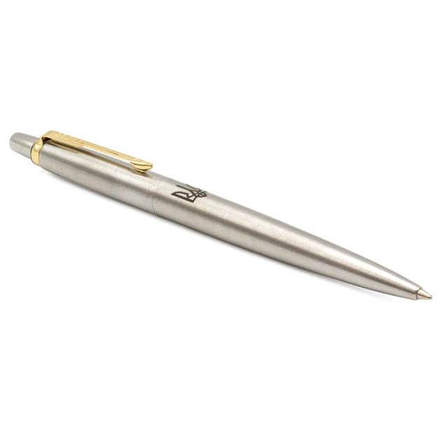 Ручка шариковая Parker JOTTER 17 UKRAINE SS GT BP Трезубец (16032_TR) - изображение 3