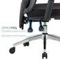 Крісло офісне OfficePro Aero OC490B Black - зменшене зображення 9