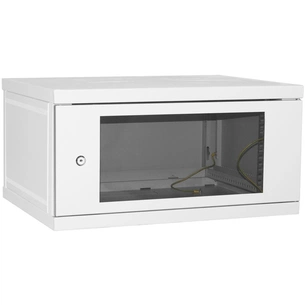 Шафа настінна Ipcom 6U, 600*600, RAL7035 (СН-6U-060х060-ДС-7035) зображення 1