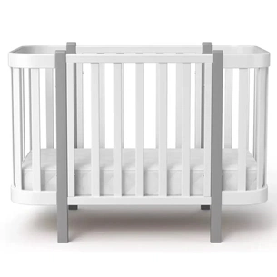 Ліжечко Angelo Magic біле (біло-сіре) 120х60 (12001) зображення 1