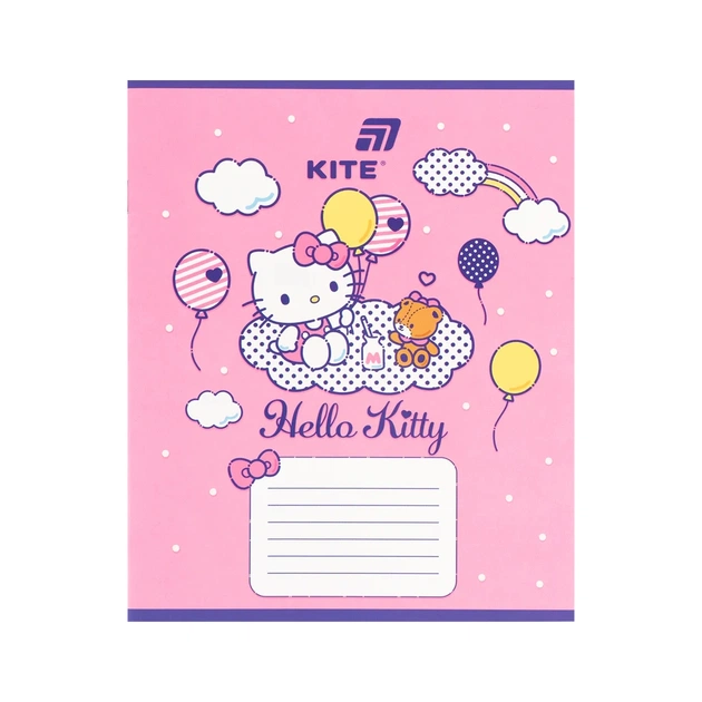 Зошит Kite Hello Kitty, 12 аркушів, коса лінія (HK26-235-2) - зображення 8