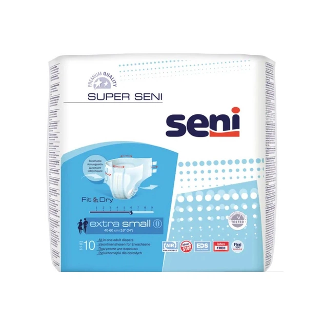 Підгузки для дорослих Seni Super Extra Small 10 шт (5900516691165) - зображення 1