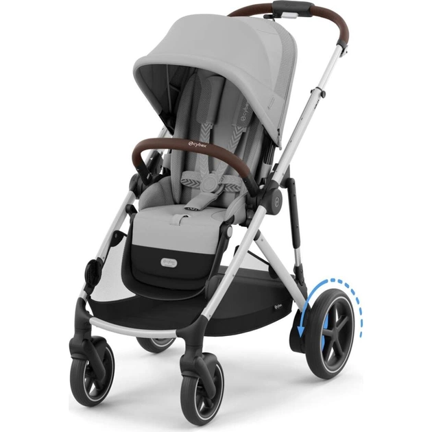 Коляска Cybex eGazelle S SLV Stone Grey (524000523) - изображение 1